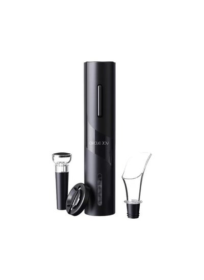 Buy Battery automatic electric wine will open - black Colour:Black model:456g in UAE