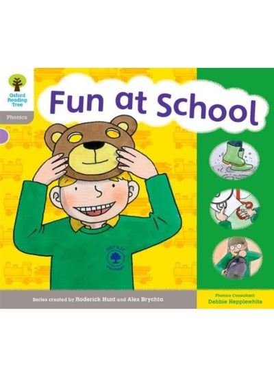 Buy Oxford Reading Tree: Level 1: Floppy's Phonics: Sounds and Letters: Fun At School in UAE