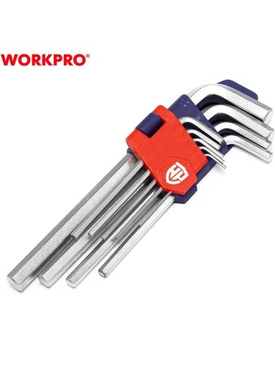 Buy Hex Key Set Long Arm 9pc (1.5mm-10mm) in Saudi Arabia