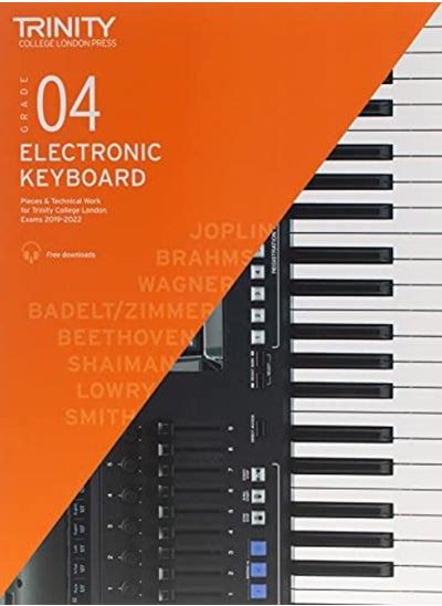 اشتري Trinity College London Electronic Keyboard Exam Pieces & Technical Work 20192022 Grade 4 by College London, Trinity - Smith, Andrew Paperback في الامارات