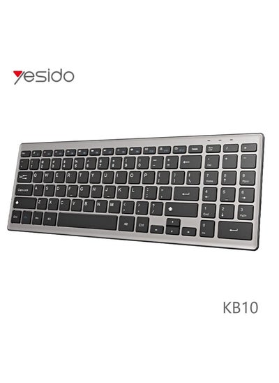 اشتري كيبورد لا سلكي موديل KB10 في السعودية