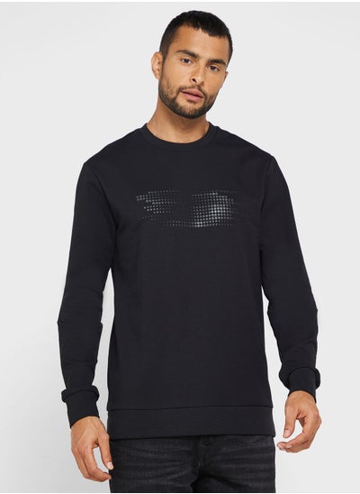 Buy Graphic Crew Neck Sweatshirt in UAE