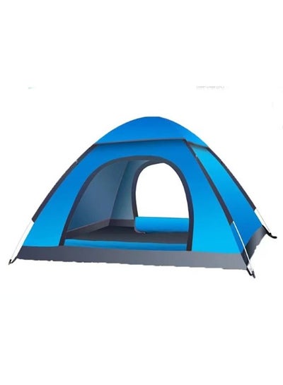 اشتري Camping Tent Dome Instant Tent Family Pop up Portable Cabin Tent Shade Lightweight Beach Tent for Camping Trip Hiking في السعودية
