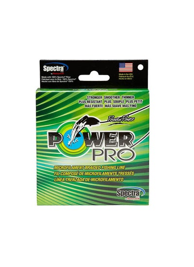 Buy Shimano Powerpro Moss Green 500 yd Braided Fishing Line in UAE