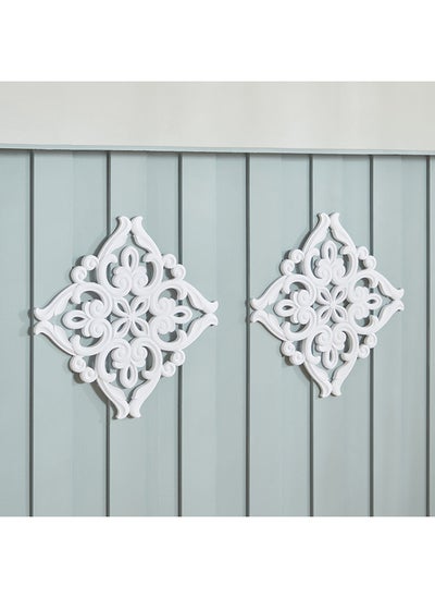 Buy Zoya 2-Piece Square Wall Panel Set 40 x 40 cm in UAE