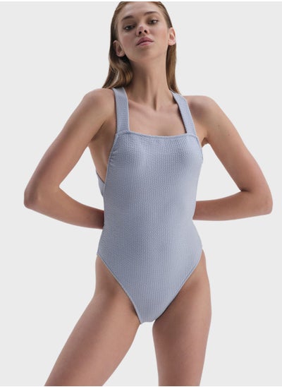 Buy Square Neck Swimsuit in UAE