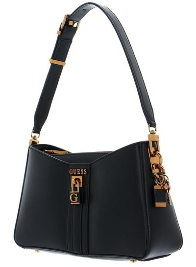 اشتري حقيبة كتف جينيفرا بشعار إيليت باللون الأسود للنساء من جيس SB867518 في الامارات
