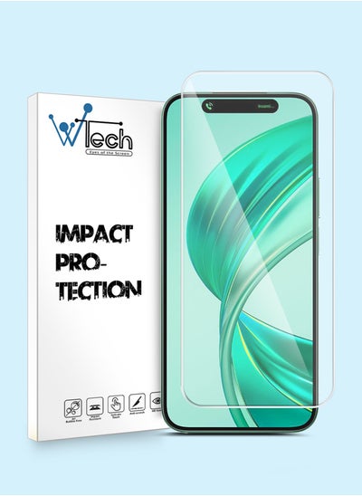 Buy Premium Series Curved Edges 9H 2.5D Tempered Glass Screen Protector For Honor X8b 4G 2023 Clear in Saudi Arabia