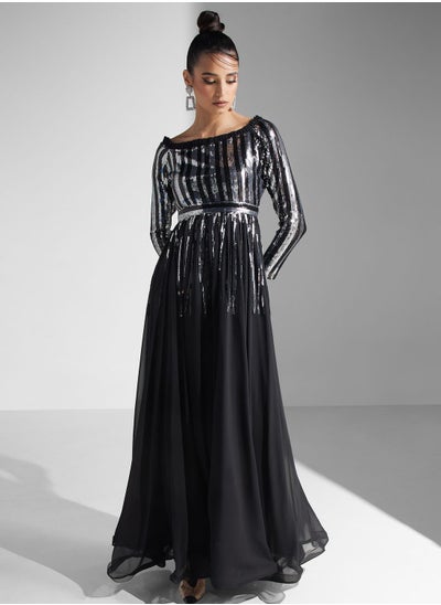 Buy Bardot Sequin Detail Dress in UAE