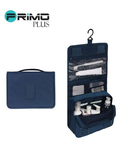 Buy Hanging Toiletry Organizer Navy Blue in Saudi Arabia