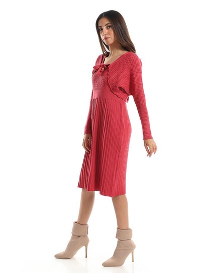 Buy WomenCasual Wool Short Dress 2 Pieces in Egypt