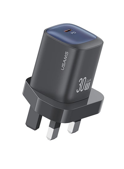 Buy Usams Series CC253 Charging Head Mini Compact Pd30w British Standard Fast Charging Plug Convenient For Travel in Saudi Arabia