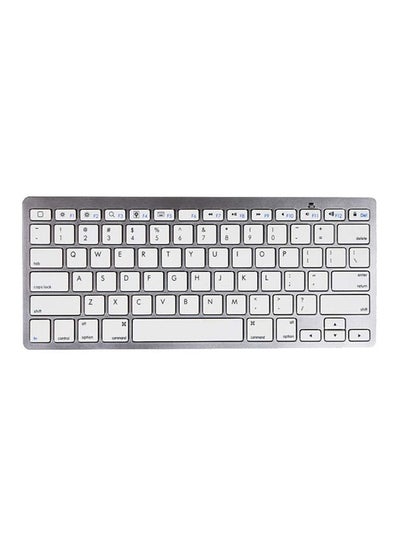 اشتري لوحة مفاتيح بلوتوث لاسلكية رفيعة للغاية رمادي / أبيض في السعودية