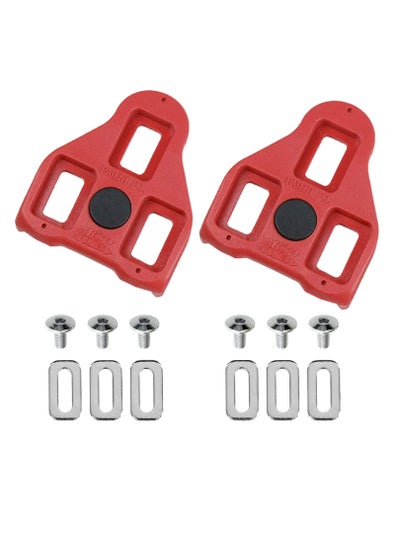 Buy Bike Replacement Cleats Fit For Peloton Look Delta (0/9 Degree Float) - Indoor Cycling, Road Bike Cleat Set in Saudi Arabia