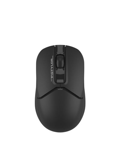 اشتري FSTYLER WIRELESS MOUSE WITH SILENT CLICK FG-12S, 1200 DPI WITH WIDER WHEEL, WINDOWS XP / VISTA / 7 / 8 / 8.1 / 10, BLACK في الامارات