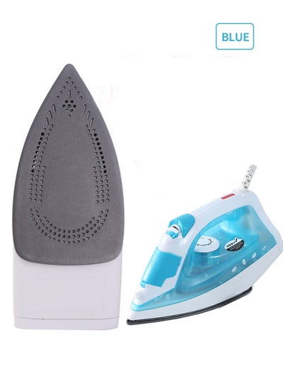 Buy Electric Steam Iron Box IBS 1500W Teflon Sole Plate,5 Temp Settings, Overheat Protection,360° Swivel Cord,Variable Steam Control(Blue) in UAE