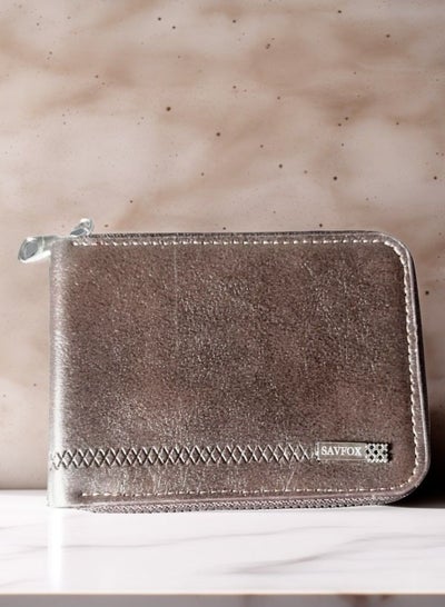 Buy Men's brown leather wallet in Egypt