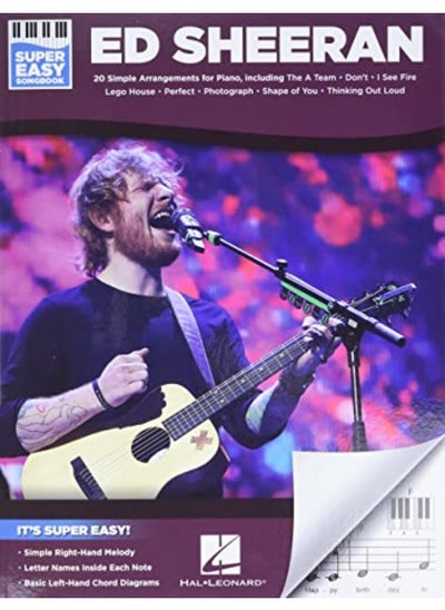 اشتري Ed Sheeran Super Easy Songbook في الامارات