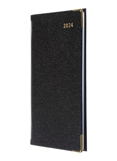 اشتري Collins Business Pockets 2024 Diary Slimchart Month to View Pocket Diary - Business Planner and Organiser - January to December 2024 Diary - Weekly - Black - CMB.99-24 في الامارات