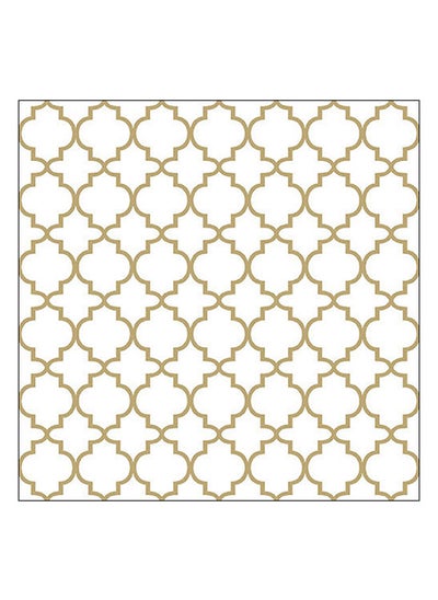 اشتري Ambiente Large Ogee Gold Outline Napkins في الامارات