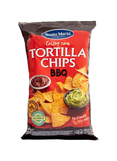 Buy Santa Mariatortilla Chips Bbq 185grams in UAE