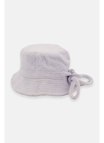 اشتري Women Textured Bucket Hat, Light Blue في السعودية