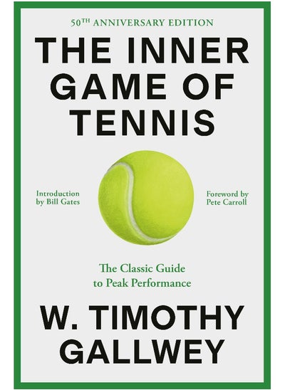 Buy The Inner Game of Tennis (50th Anniversary Edition) in UAE