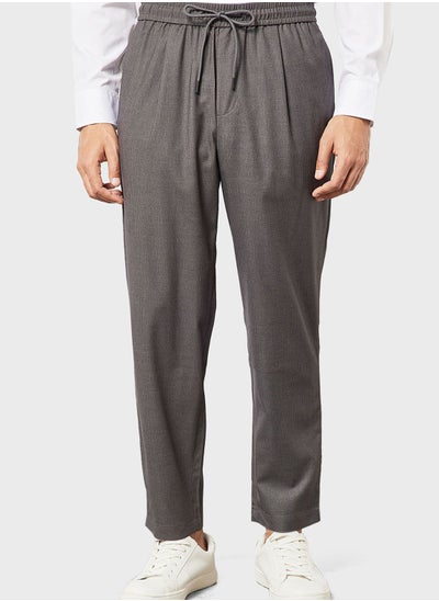 Buy Essential Straight Fit Trousers in Saudi Arabia