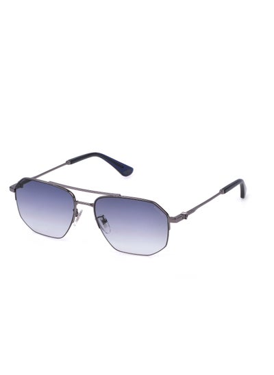 اشتري Men's Stainless steel Sunglasses SPLN39M570509 - Lens Size: 57 Mm - Total Shiny Ruthenium في الامارات