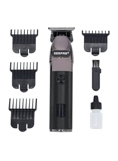 Buy Rechargeable Hair Clipper with LED Display| Lithium Battery, 120mins Working | Stainless Steel Blades | Travel Lock | USB Charging | 4 Guide Combs in UAE