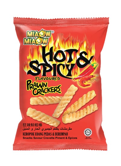 Buy Hot & Spicy prawn crackers 50g in UAE