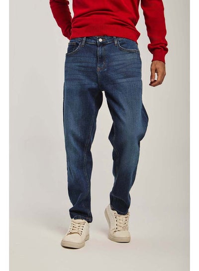 اشتري Fancy Regular Fit Tapered Leg Jeans في مصر