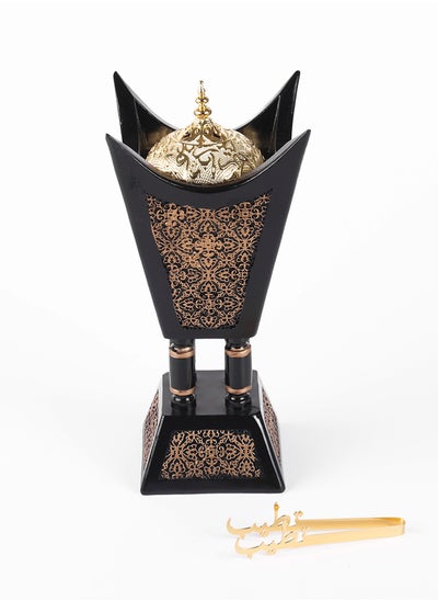 Buy Frankincense Resin Incense Burner,  Charcoal Incense Burner, Incense Burner with Handle Tongs for Yoga in Saudi Arabia