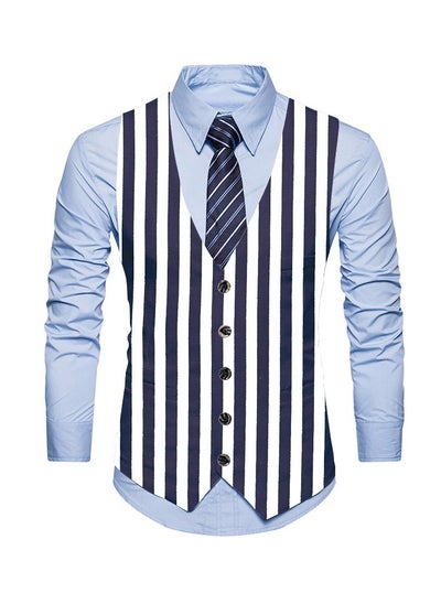 Buy New Fashionable Personalized Printed Men's Suit Vest in Saudi Arabia