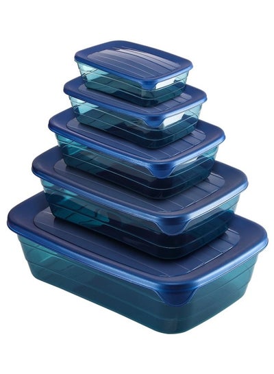 Buy Rectangular food container set of 5 pc in Egypt