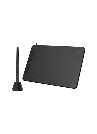 اشتري VK640 Graphics Tablet Digital Drawing Tablet with 8192 Levels Pressure Sensitivity 5080LPI Resolution 250RPS Report Rate في الامارات