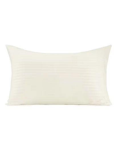 اشتري Cannon Pillow Sham 1Pc Stripe Ivory C في الامارات