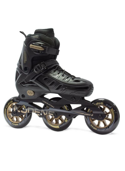 Buy OVERS Professional Adjustable 3wheels inline skates for unisex in UAE