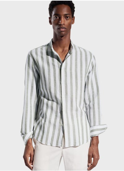 Buy Striped Slim Fit Shirt in Saudi Arabia