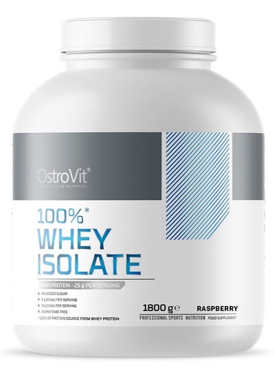 اشتري Whey Isolate 100% 1800 Grams, Raspberry في الامارات