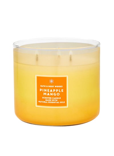 Buy Pineapple Mango 3-Wick Candle in Saudi Arabia