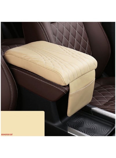 Car Armrest Cushion Car Center Console Cover Black Auto Arm Rest