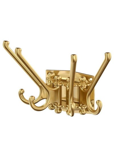 Buy 4 Armed Swivel Hook Brass Colour in Saudi Arabia