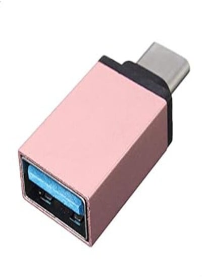 اشتري Keendex KX 1750 OTG Male Type-C USB 3.1 to Female USB 3.0 Converter Cable - Gold في مصر