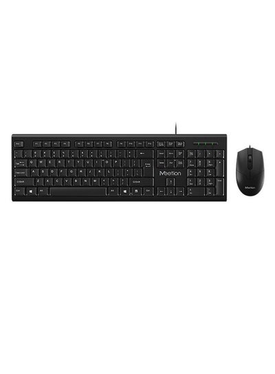 Buy C100 Mouse and Keyboard Combo  USB Wire in Egypt