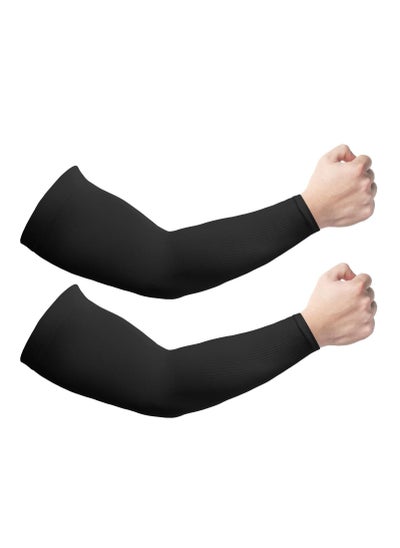 Buy 2 Piece Cooling Arm Sleeves 16Lx4w in UAE