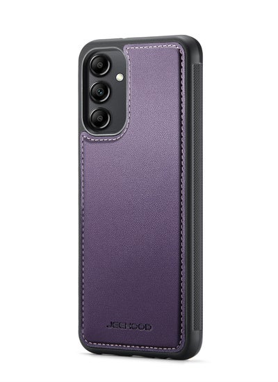 Buy CaseMe Phone Case Compatible with Samsung Galaxy A14 4G/5G Luxury PU Leather Back Cover Cover Compatible with Samsung Galaxy A14 4G/5G - Purple in Egypt