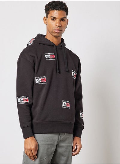 Buy Logo Relaxed Hoodie in UAE