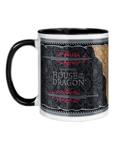 Buy Game Of Thrones House Of Dragon Printed Coffee Mug 325 Ml in Saudi Arabia