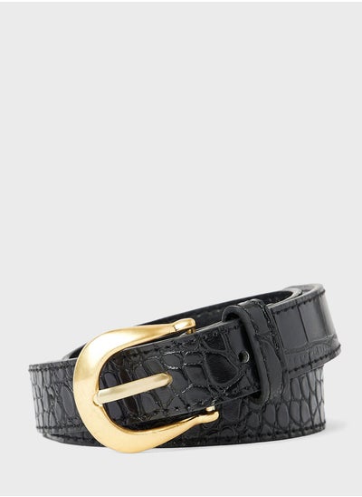 Buy Croc Effect Belt in Saudi Arabia